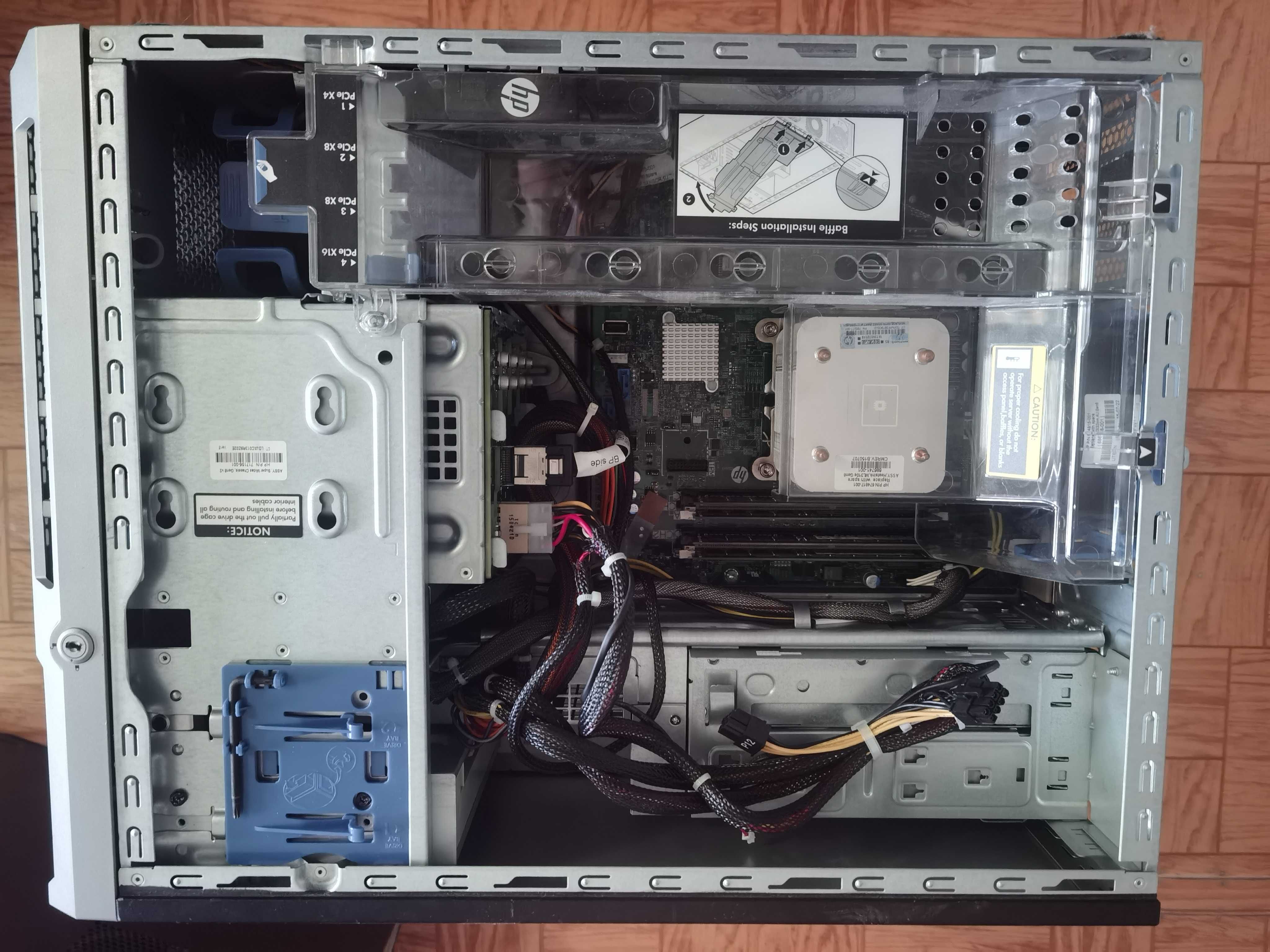 HP ML310e G8 v2 (Xeon E3-1241v3/16GB DDR3)