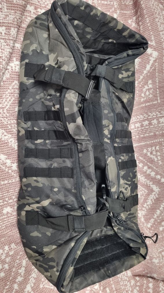 Сумка-рюкзак баул 80 л multicam black