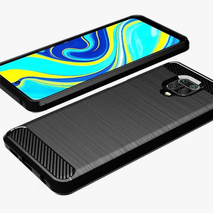 Etui Pancerne + Szkło Do Xiaomi Redmi Note 9S / 9 Pro / 9 Pro Max