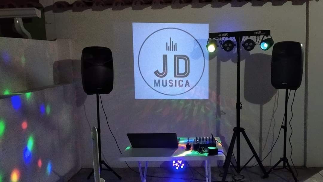 Dj som e luz para festas