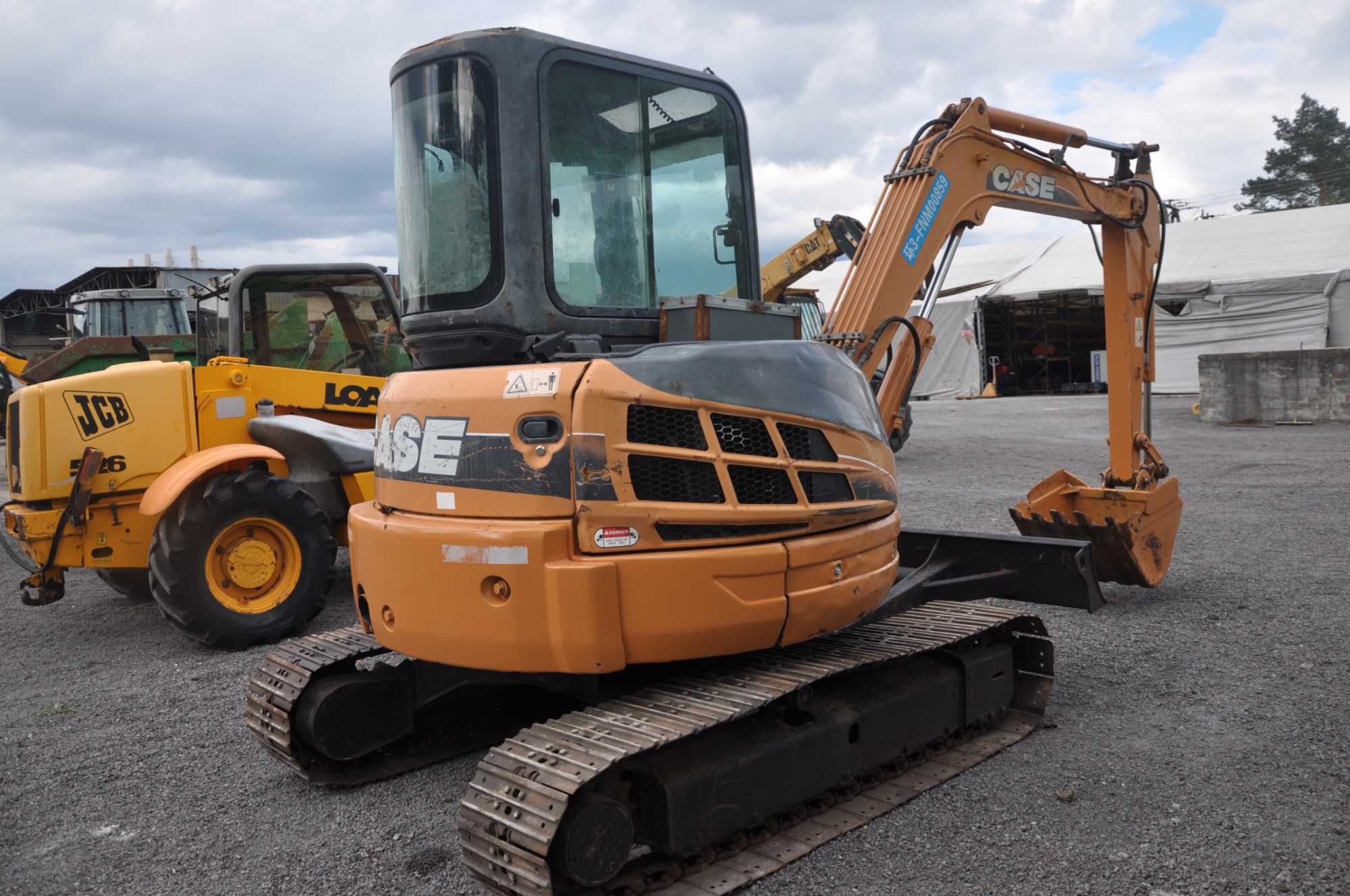 Koparka Case CX 55 B Kubota VOLVO yanmar