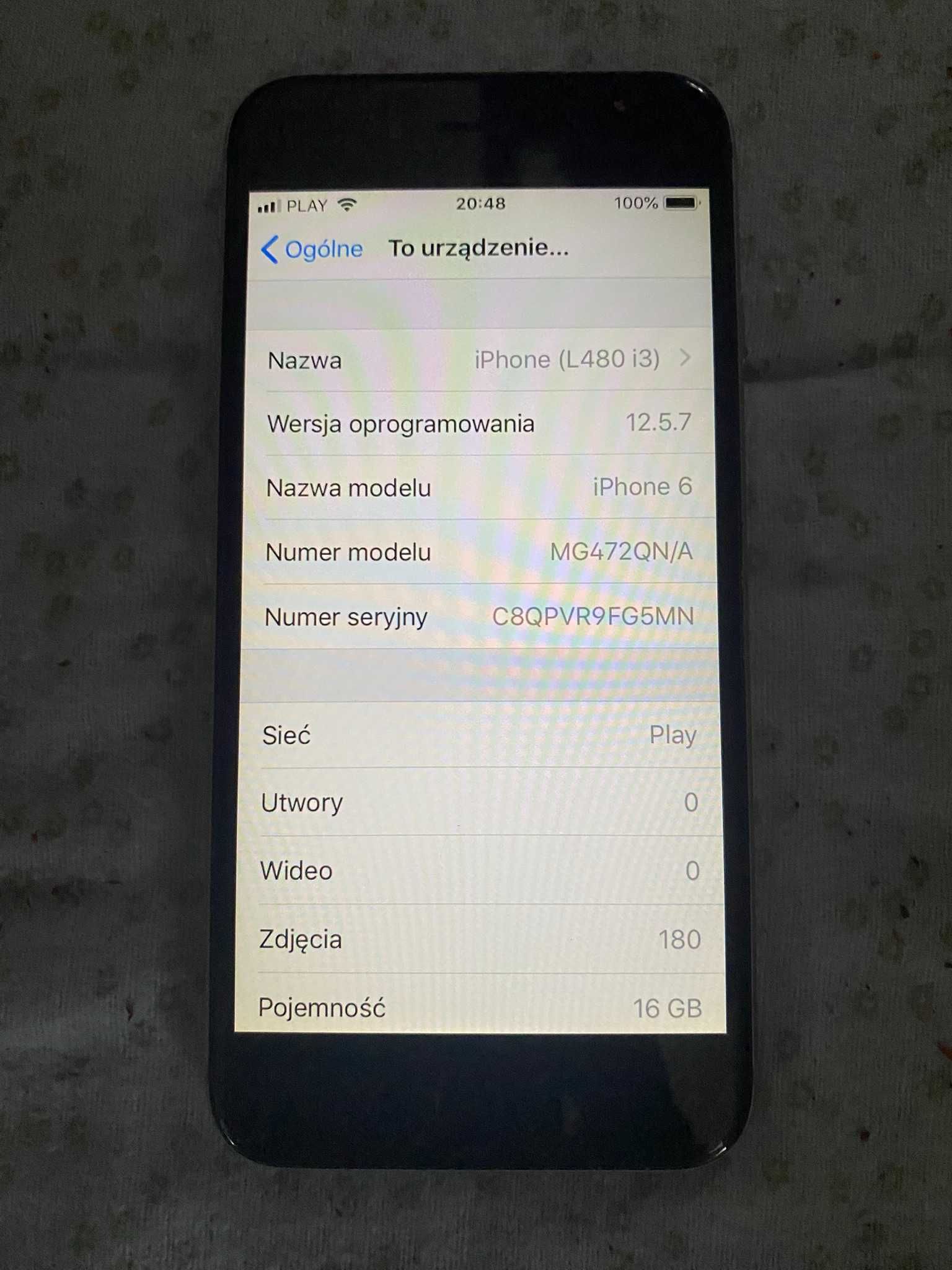 iPhone 6 LTE Bateria93%