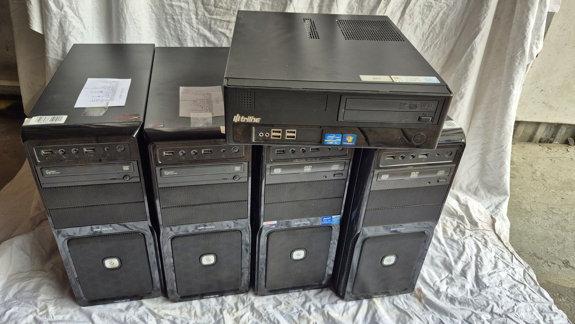 komputer Płyta główna ASUS B85M-G + i3-4130 8GB RAM zasilacz radix 450