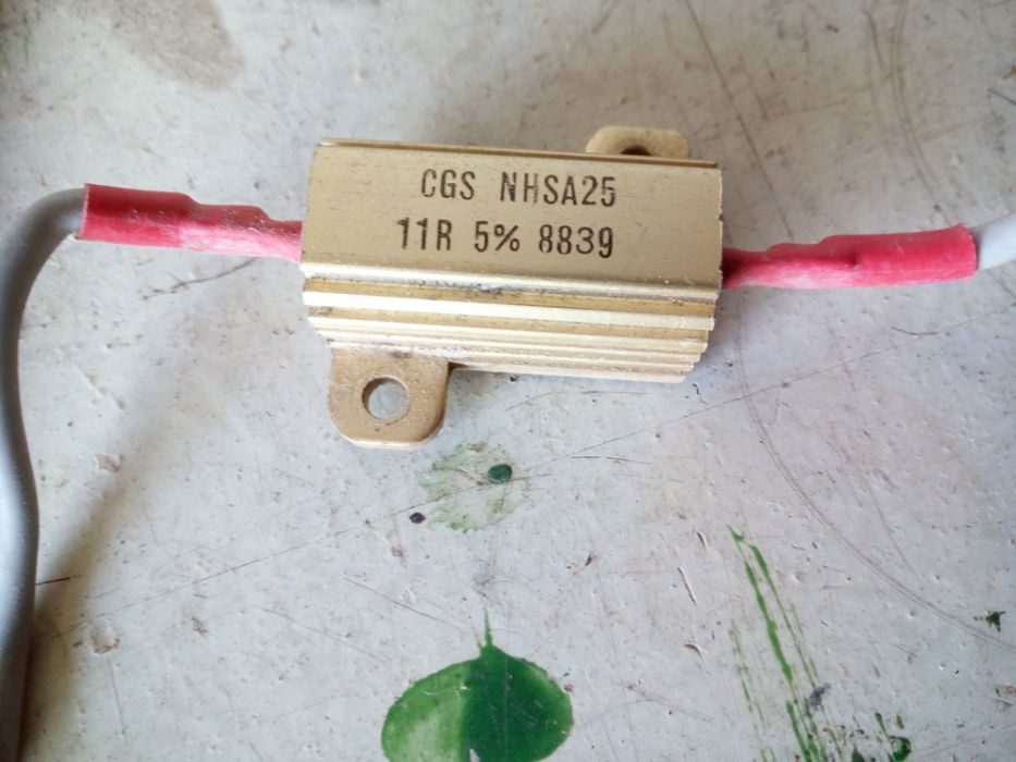 Навантажуючий резистор для світлодіодних ламп cgs nhsa25 11R 5% 8839