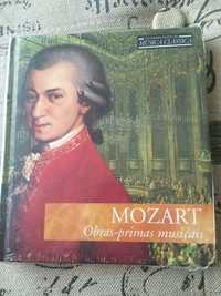 Mozart Livro + CD Selado Novo
