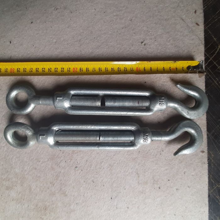 Талреп стяжка,  монтажний  М16,М8  кільце-кільце