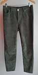 Calça de bombazine fino verde seco