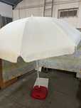 Guarda sol branco com 2.20mt de diametro
