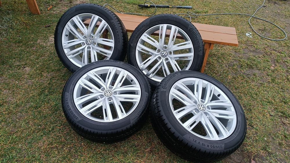 Kola zimowe 19 cali  5x112 + opony Continental 235/50r19 xl