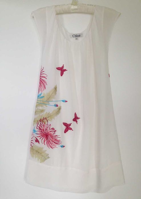 Шикарное шелковое платье, новое, размер "S"