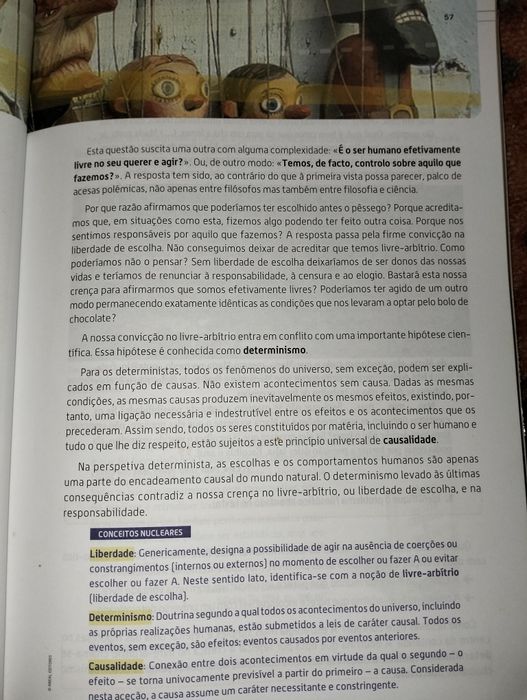 Manual de filosofia 10° ano " Clube das Ideias" - Novo