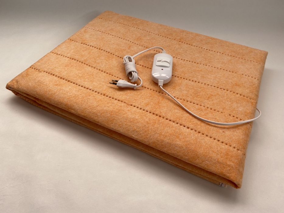 Простынь с подогревом Yasam цвет ПЕРСИК. Электропростынь, простыня