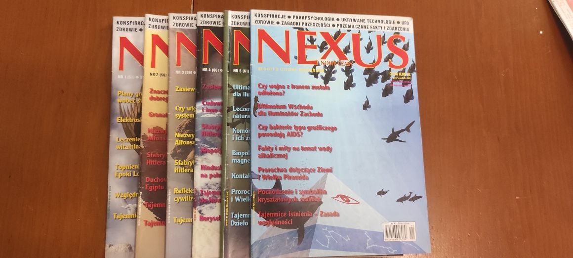 Dwumiesięcznik Nexus 2006,2007,2008r.