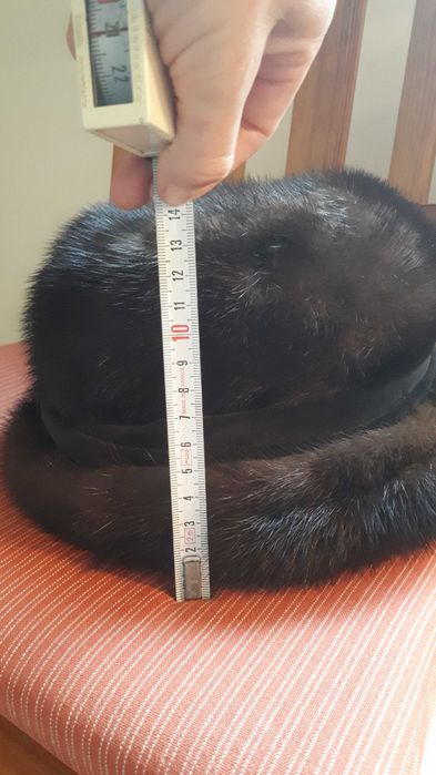 Kapelusz damski z norek