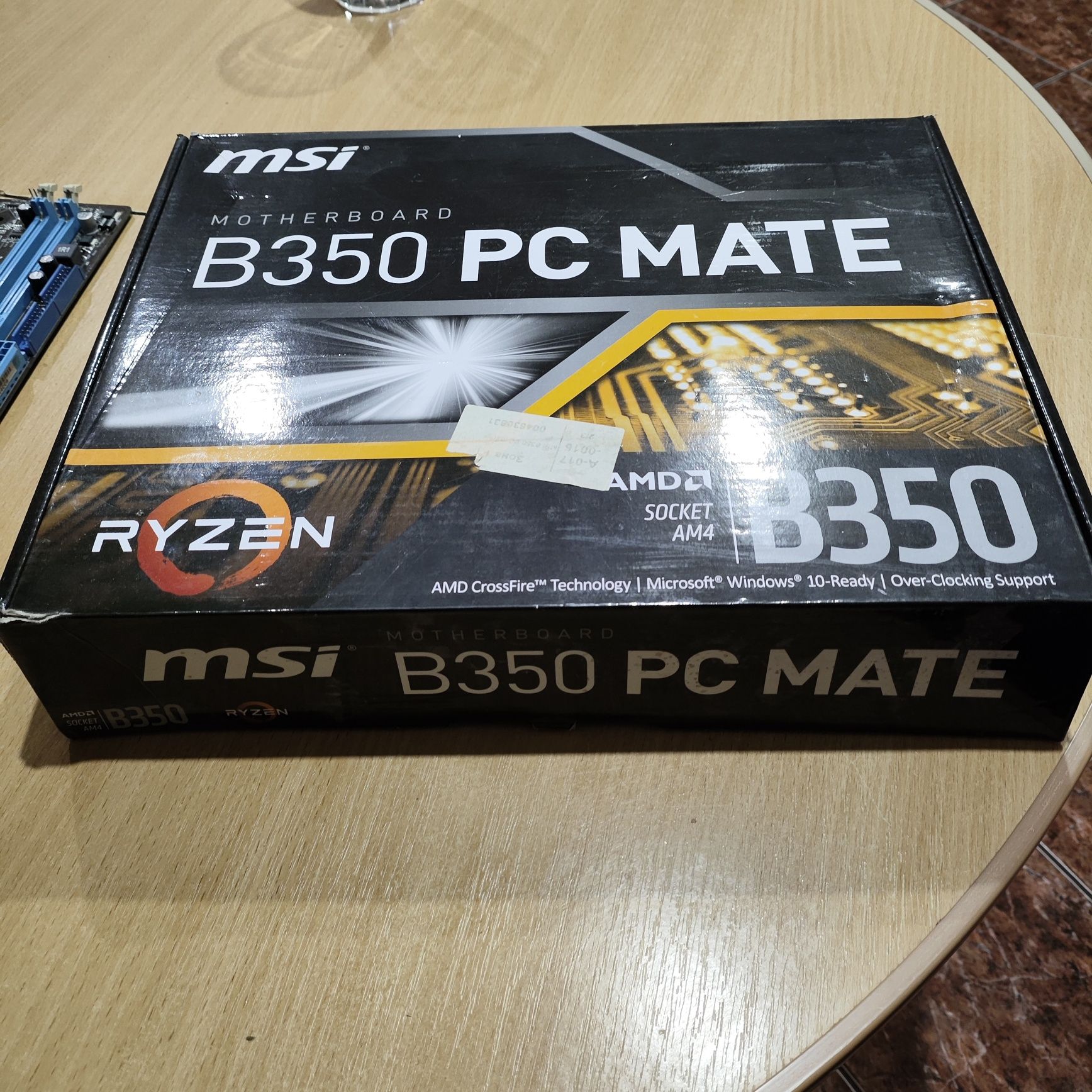 MSI B350 PC MATE socket AM4