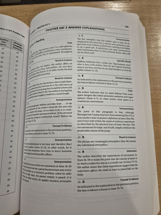 Учебное пособие для подготовки к экзамену SAT