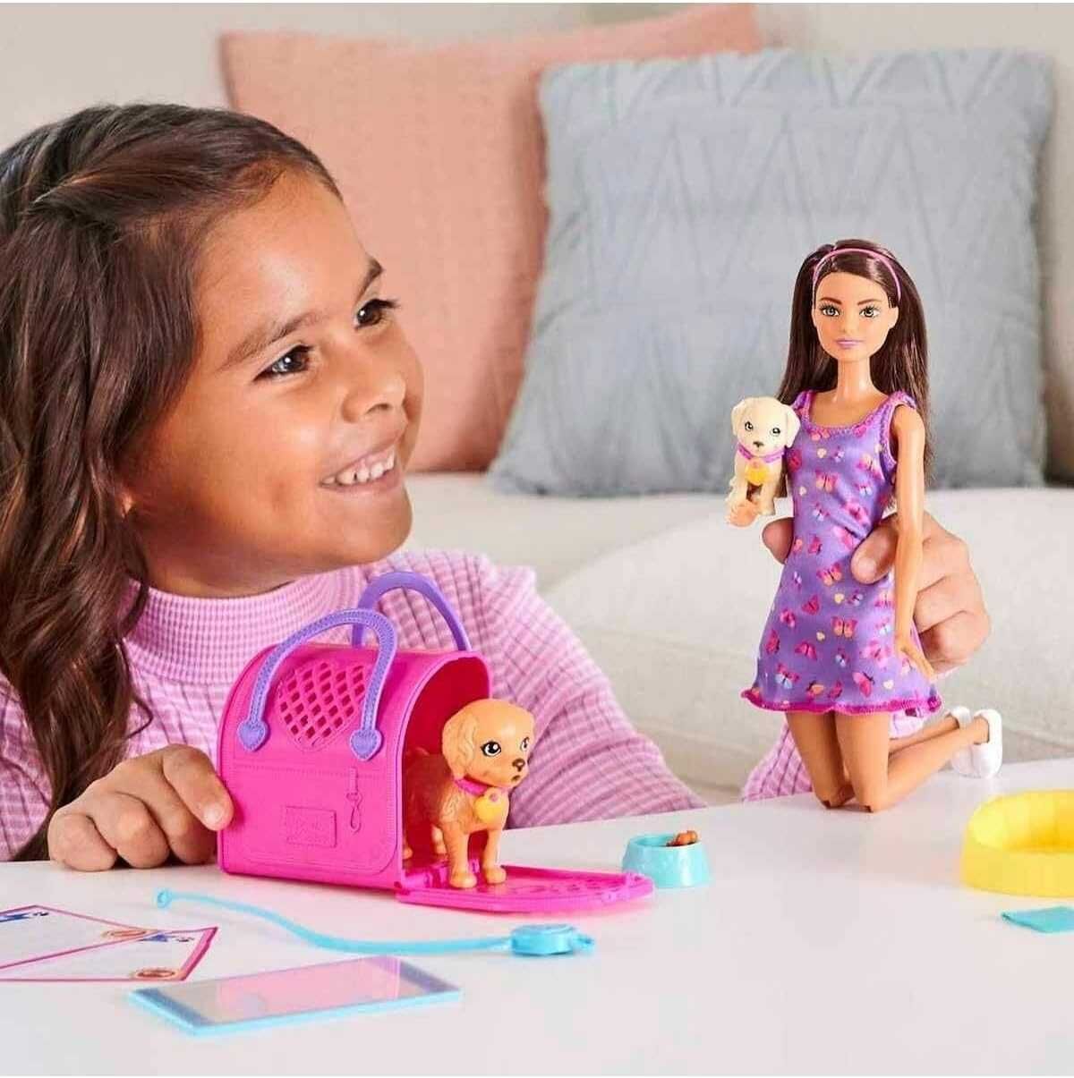 Лялька Barbie виховання цуценят що змінюють колір Pup Adoptio