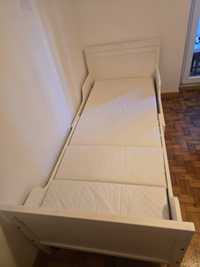 Cama criança IKEA extensivel+colchão