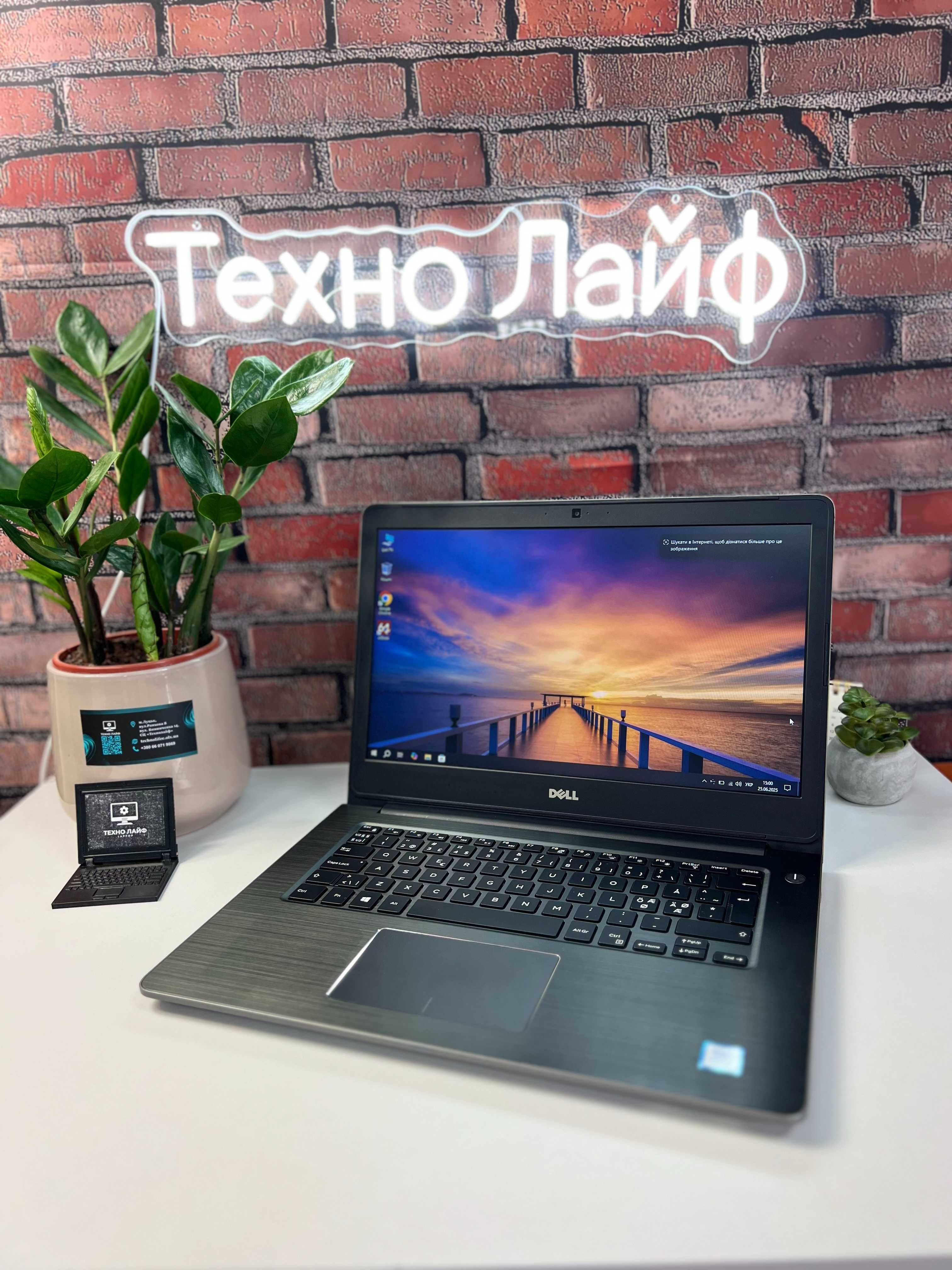Ноутбук Dell Vostro 5468·i3-7100U·8GB+SSD 256 GB·14"HD·Гарантія 9 міс