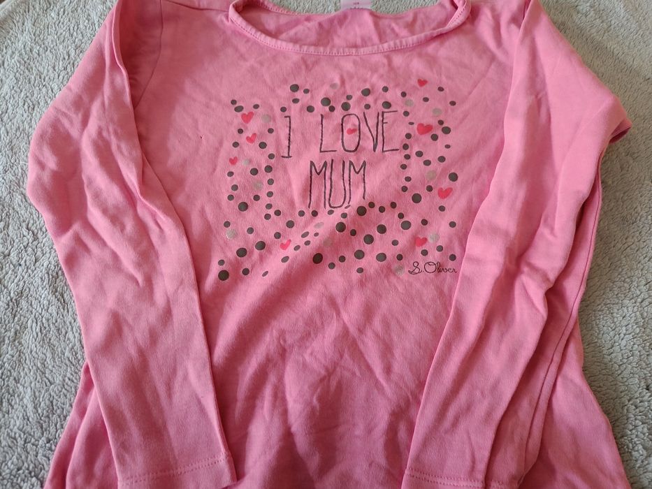 Bluzeczka dla dziewczynki, S.Oliver, rozmiar 128/134.
