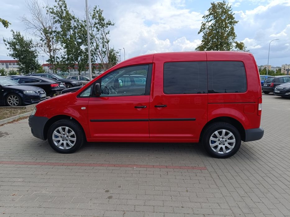 VW Caddy 1,4 benzyna + gaz //klimatronik//