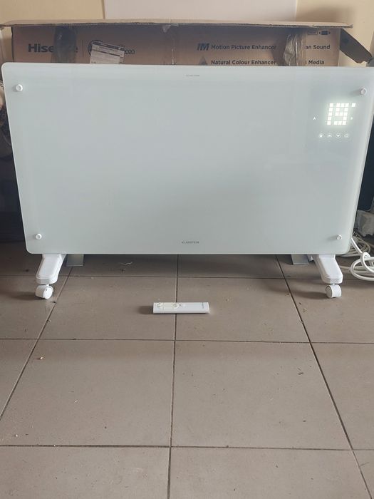 Bornholm Curved Ambient, конвекційний обігрівач 1000/2000W білий