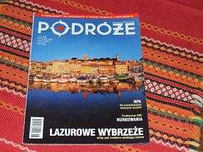 Magazyn turystyczny PODRÓŻE-numery 1-3,5-7 i 9-12 z 2000 roku