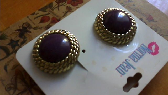 Клипсы винтажные