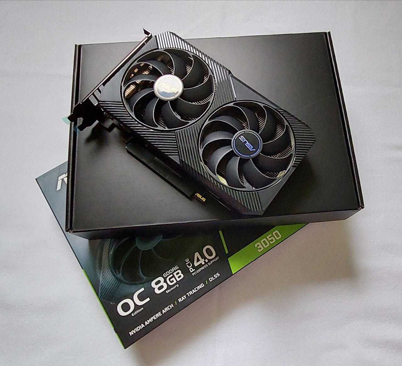 Відеокарта ASUS Dual RTX 3050 8Gb