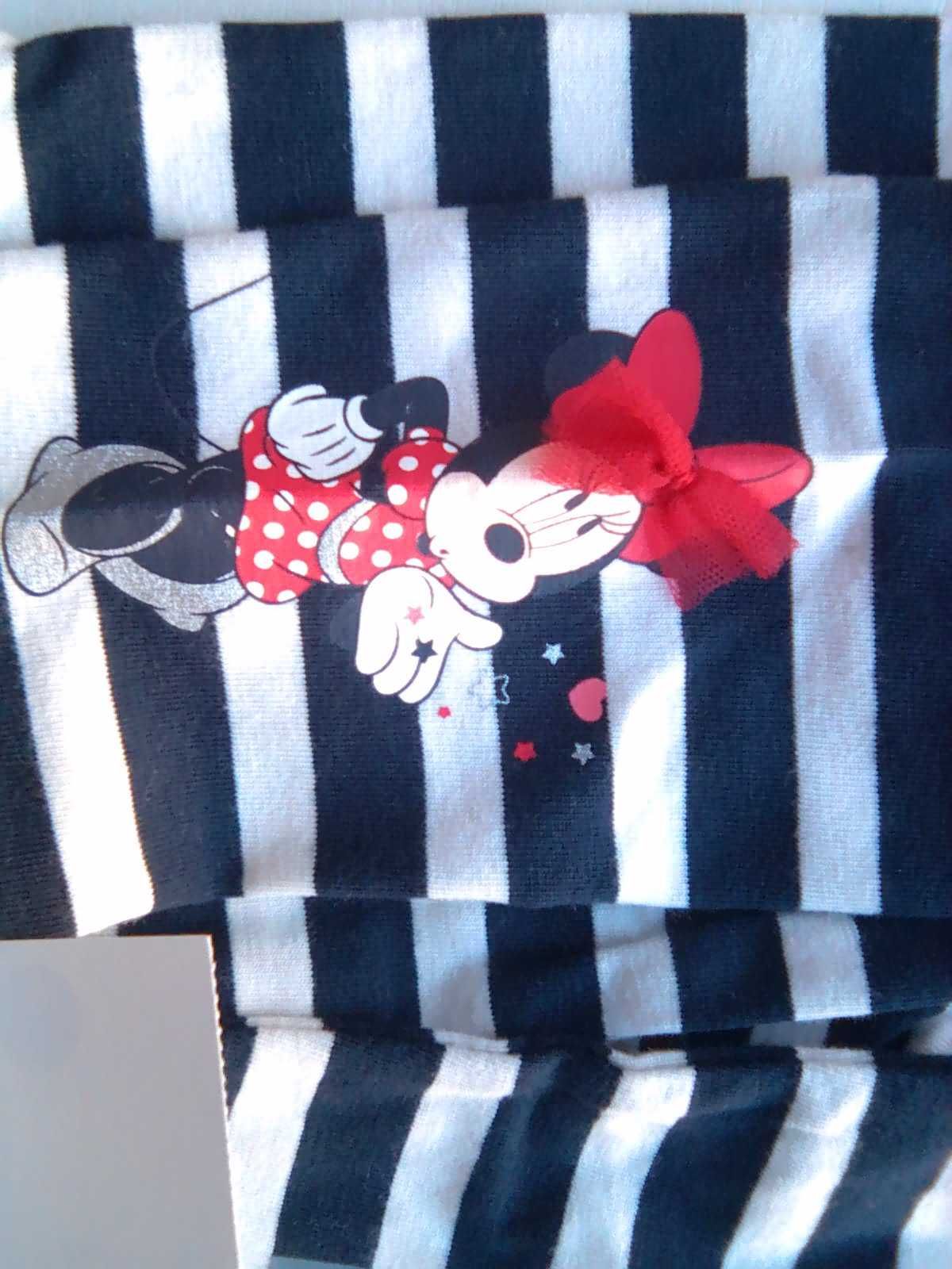 Calça Minnie Disney algodão biológico nova para 3 anos. Portes grátis