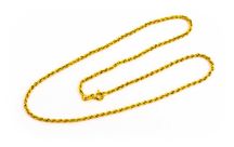 Złoty Łańcuszek - KORDEL - 14K - 2,05g - BRIJU - Kraków