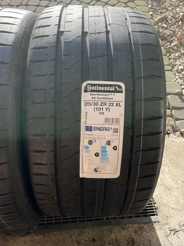 285/30/22 Continental Sport Contact 7 AO Audi RS6 RS7 2023 okazja