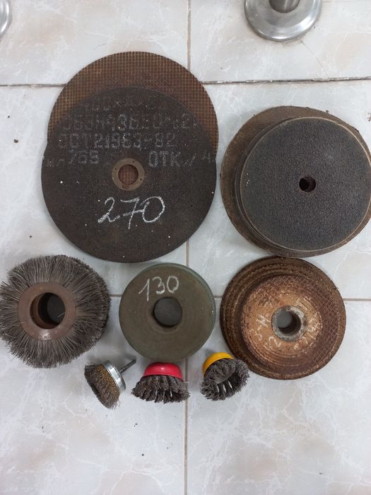 Борфрезы, мечики, круги абразивные, фрезерные, напильники, малярный ин