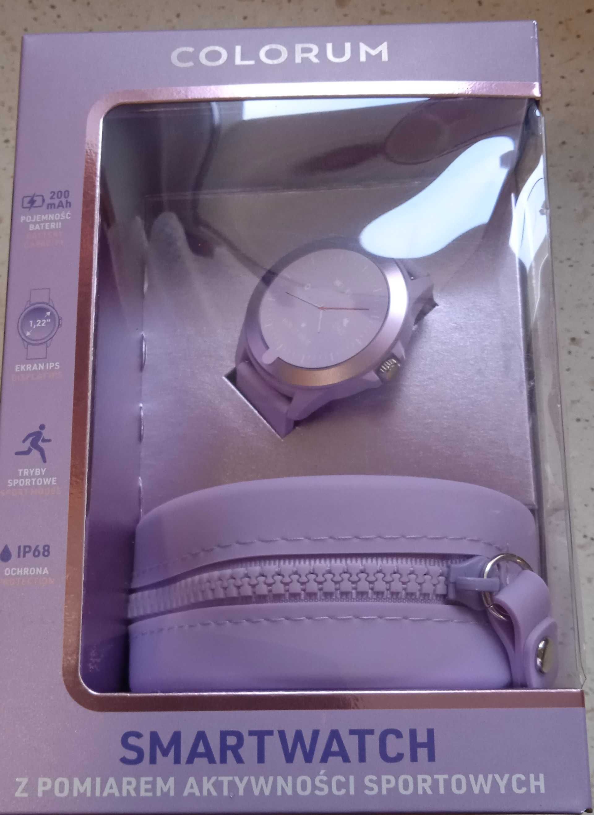Smartwatch FOREVER Colorum CW-300 xLavenda