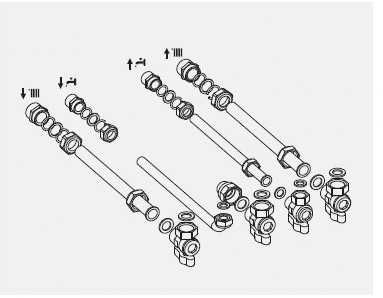 Zestaw instalacyjny kotła