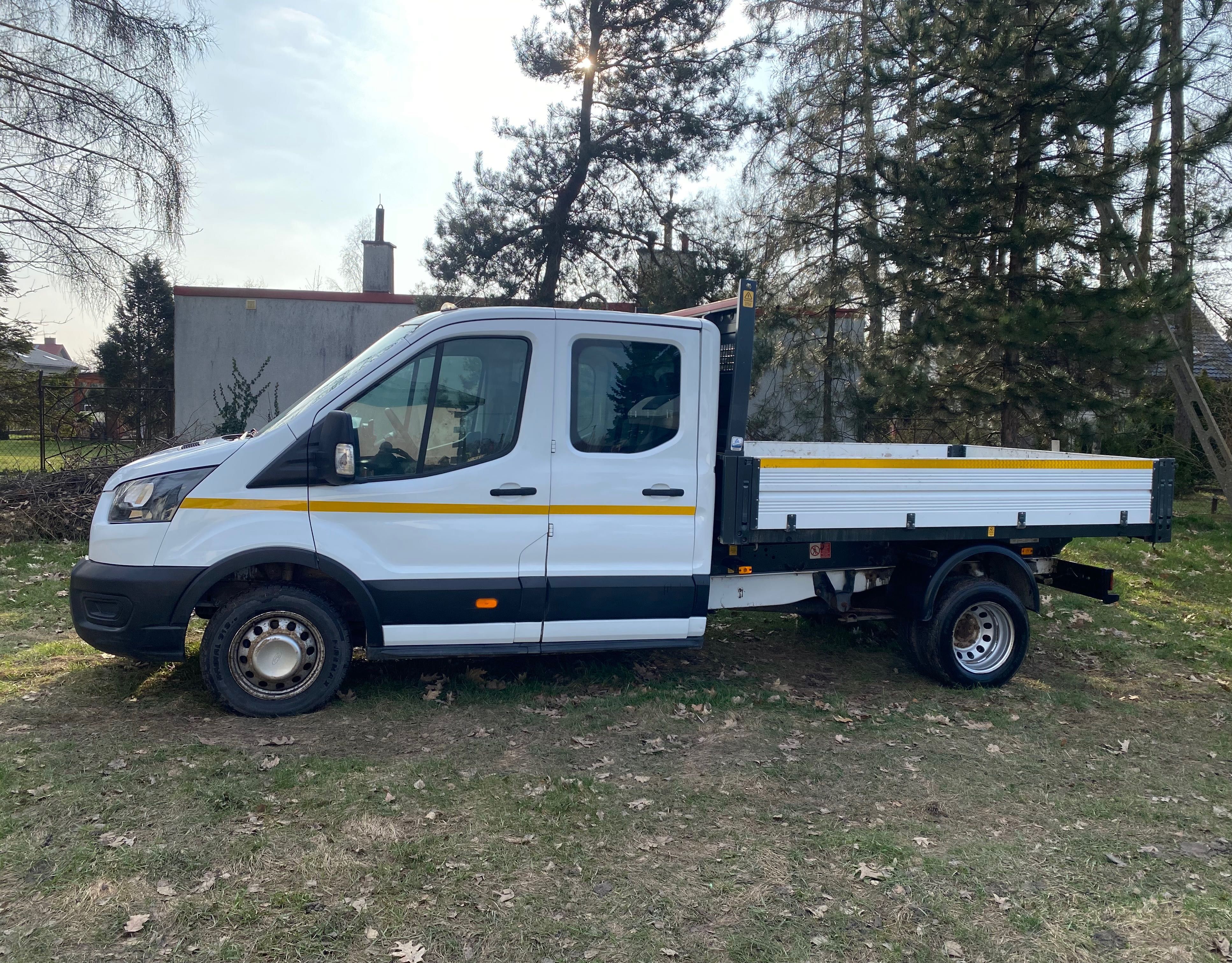 Ford Transit 2021r wywrotką 7 osobowa