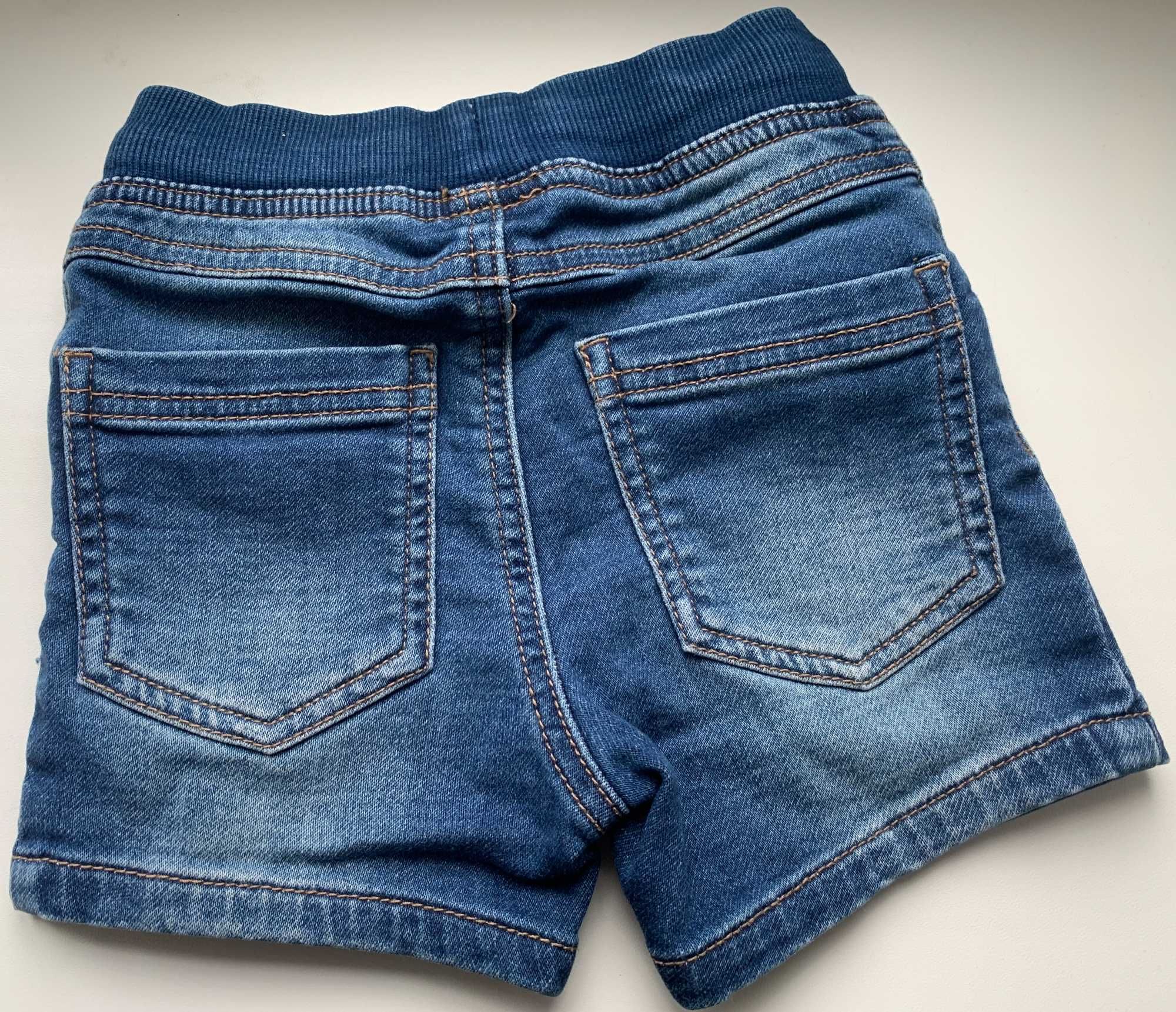 Дитячі шорти джинсові 18-23 місяці Matalan Boys Knitted Denim Shorts
