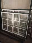 Janela vidro duplo com grade interior