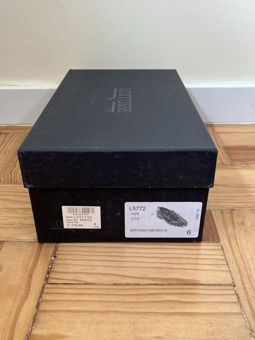 Sapatos Loafers da Lotusse, linha 1877, como novos