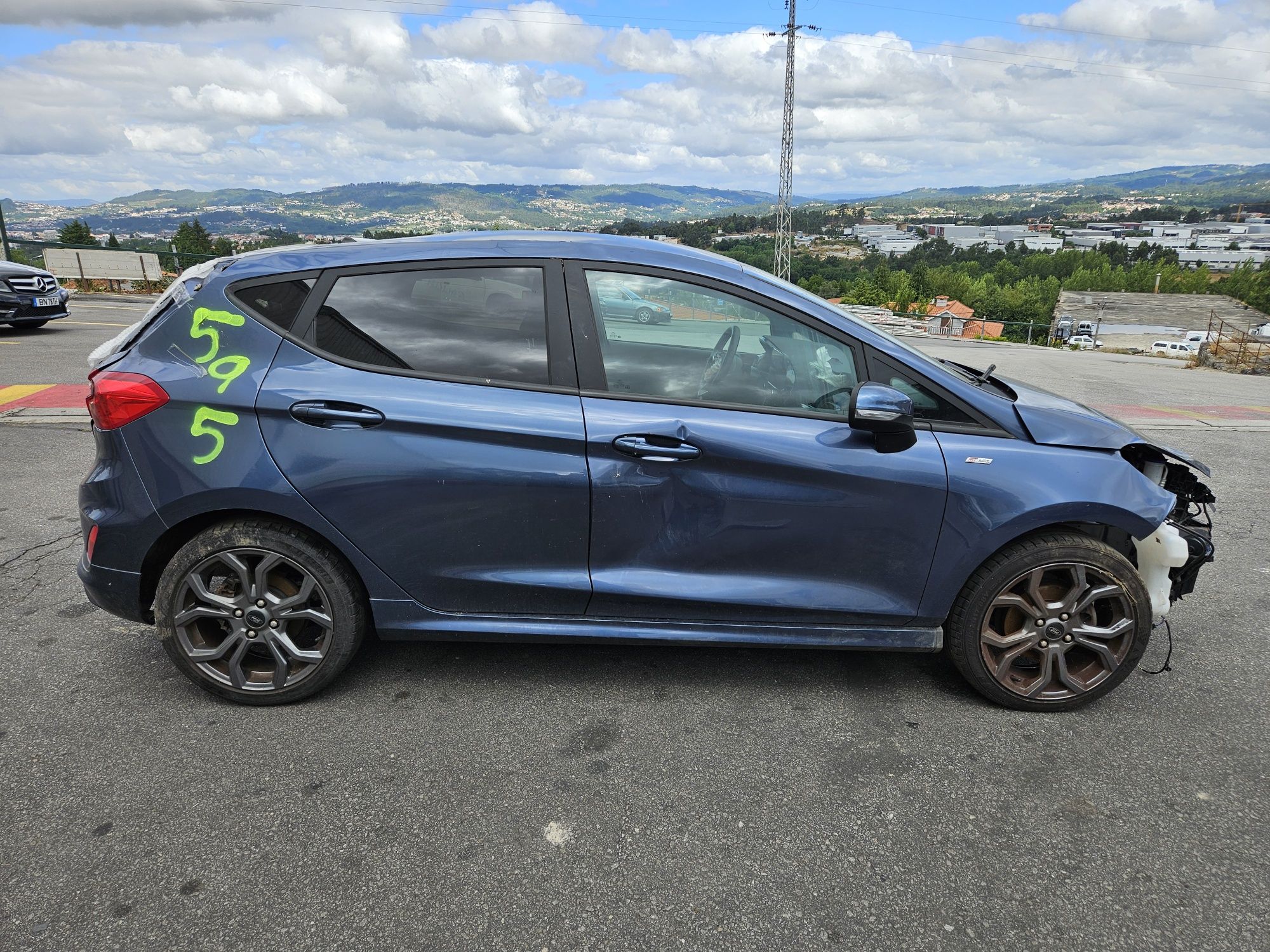 Ford Fiesta VII ST Line 1.0 Ecoboost de 2019 para peças