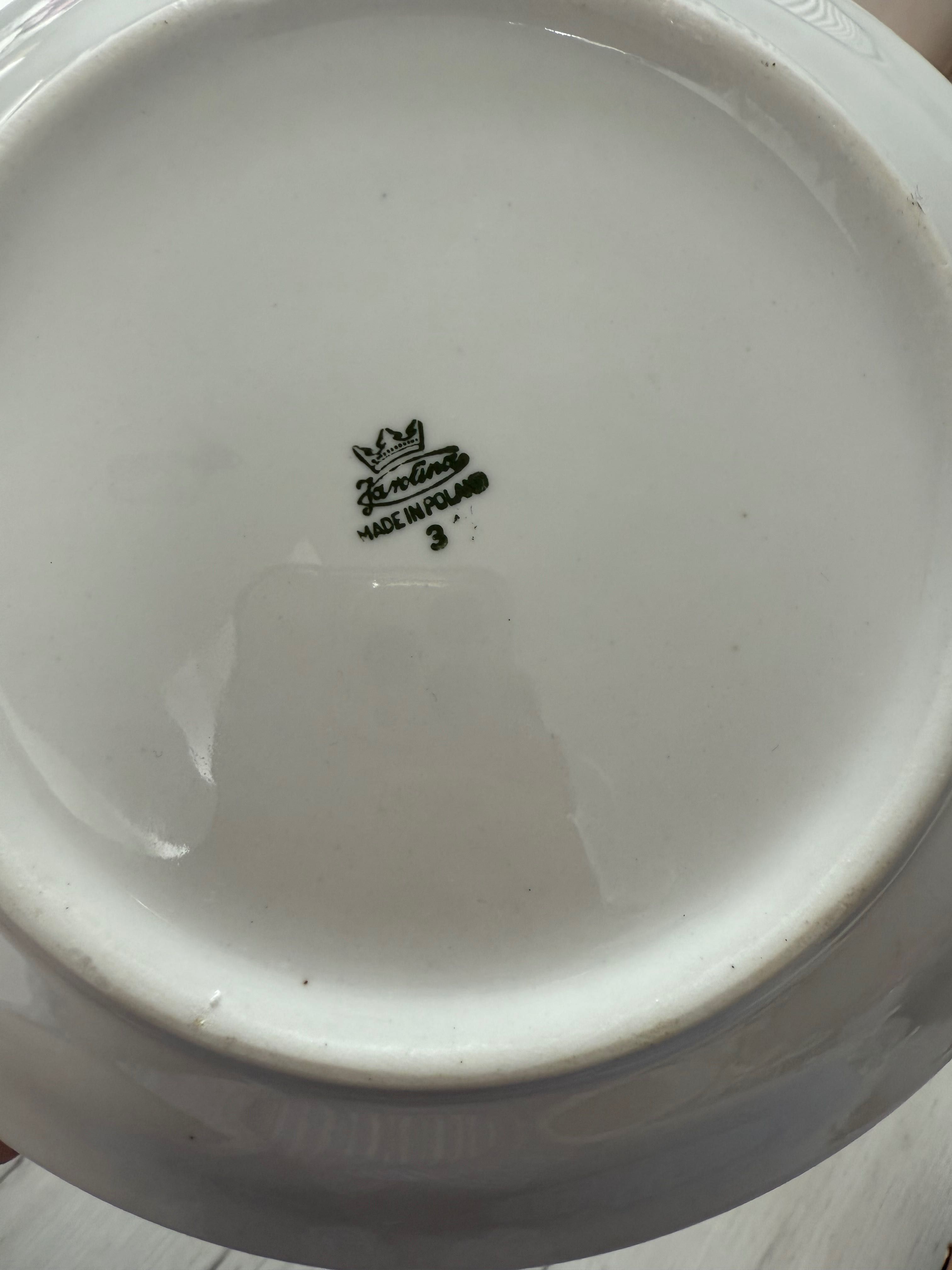 Maselniczka Jarolina porcelana