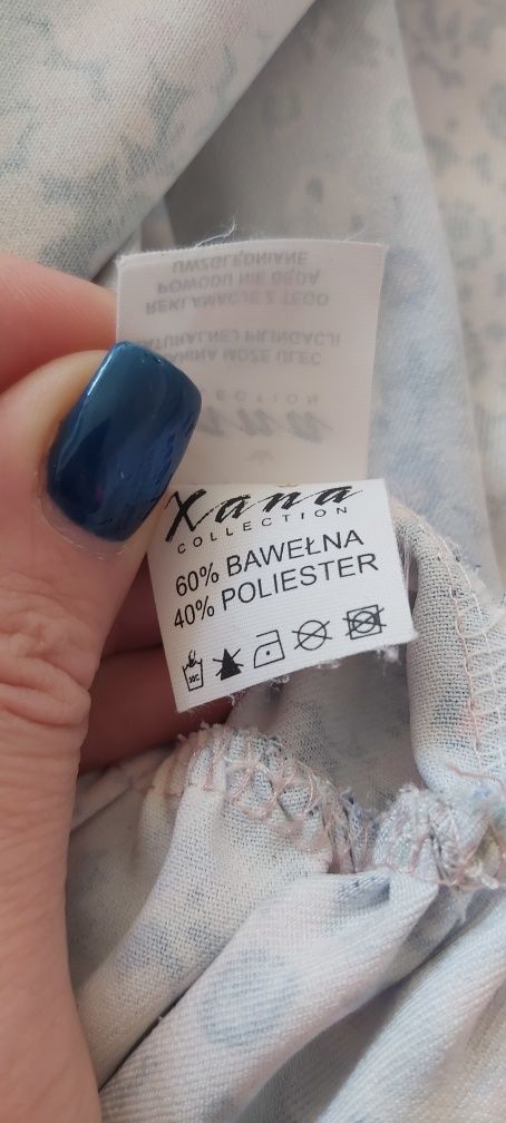 Sukienka letnia varlesca w kwiatki kwiaty krótka mini wiązana