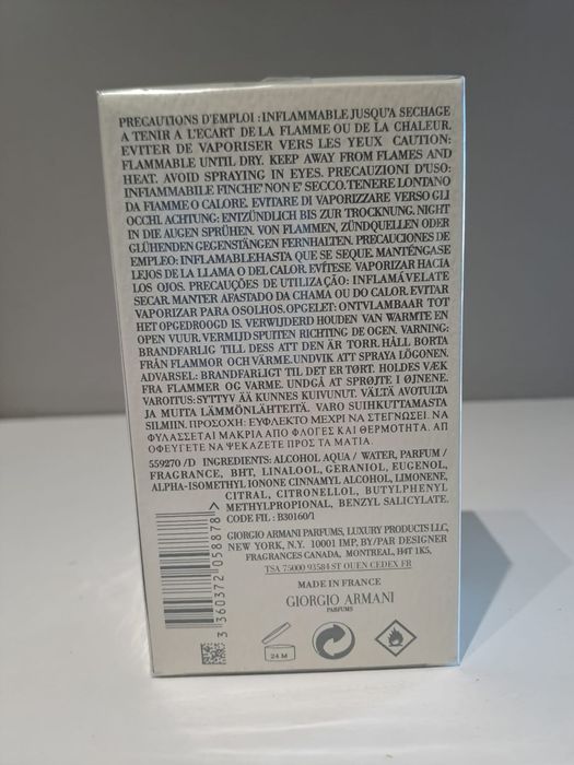 Perfum Giorgio Armani Acqua Di Gio 100ml