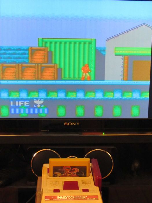 Jogo Famicom Nintendo Power Rangers testado