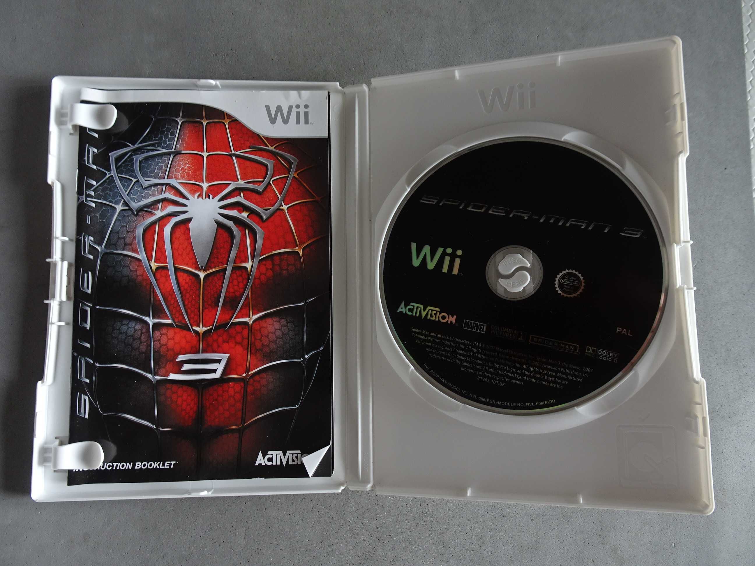 Jogo WII - WII Spider-Man