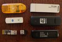 Modemy GSM, moduł Wi-Fi, moduły bluetooth, czytnik kart kable USB HUB