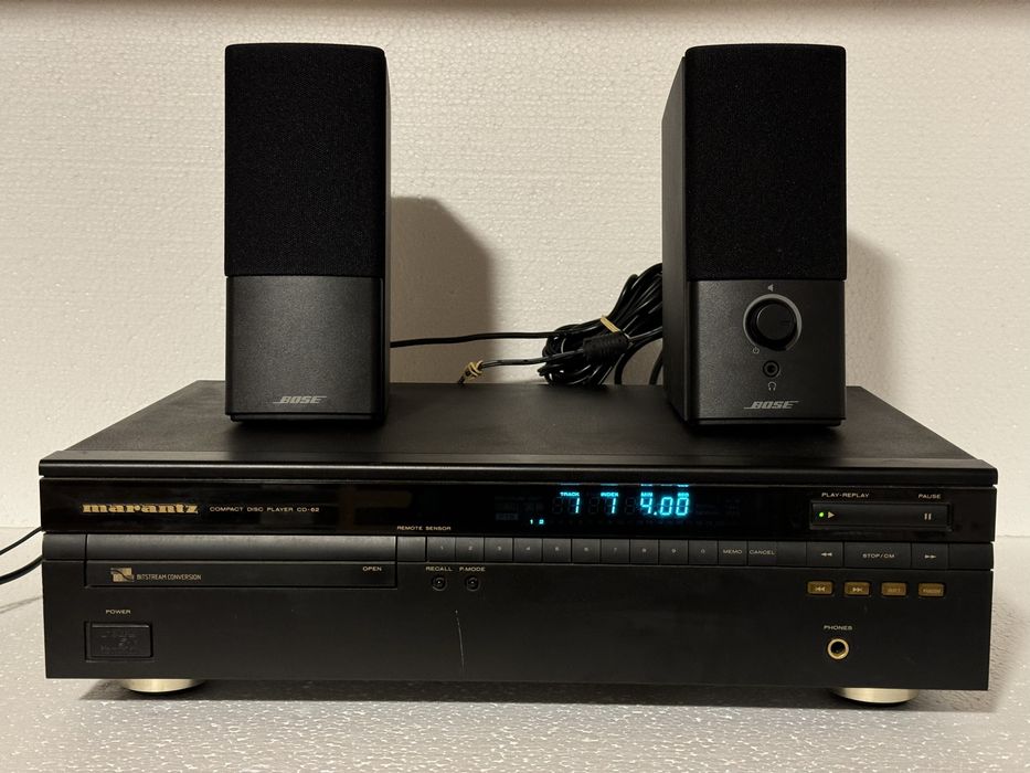 Vintage leitor cd Marantz