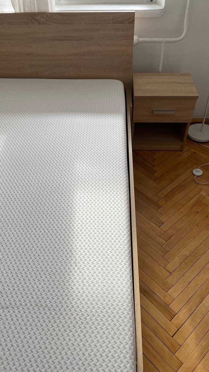 Ліжко HALD 160x200см світлий дуб (Jysk)