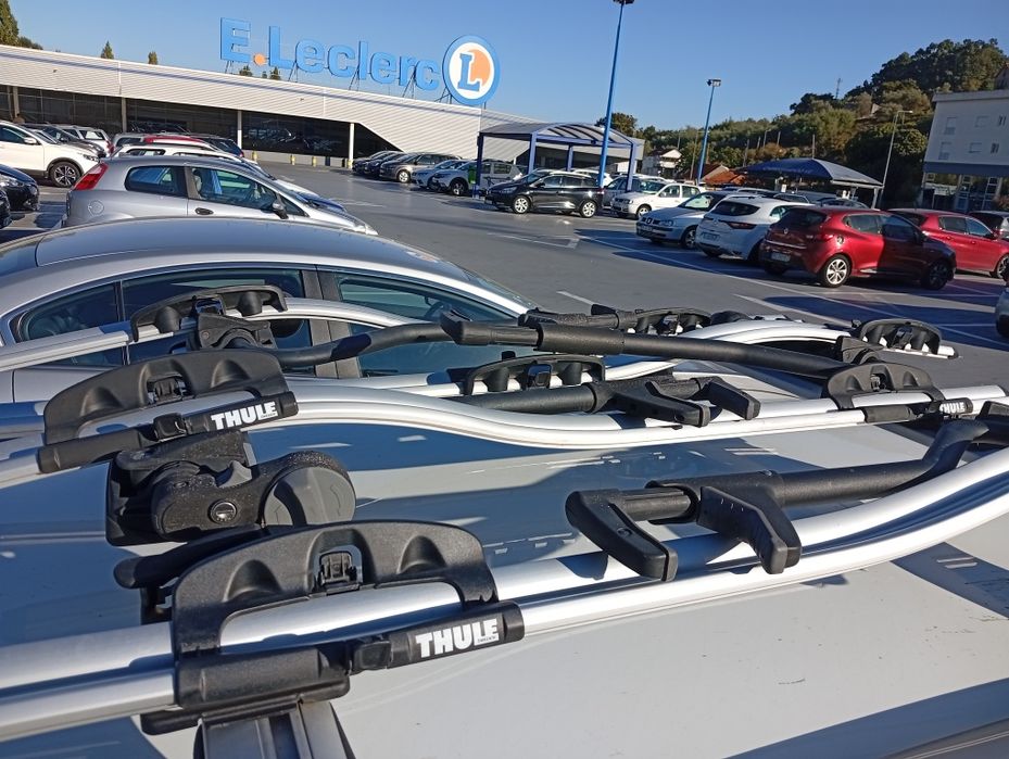 Suporte bicicleta Thule+ barras de suporte