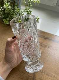 Kryształowy wazon prl
